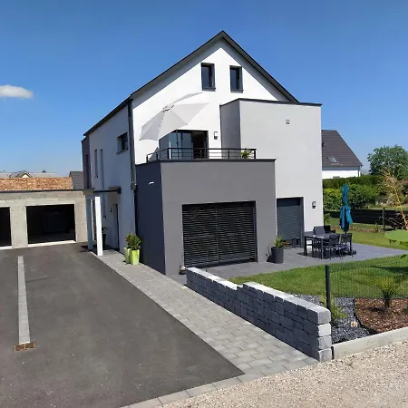 Appartement Les Côté Blind Confort Proche Colmar *